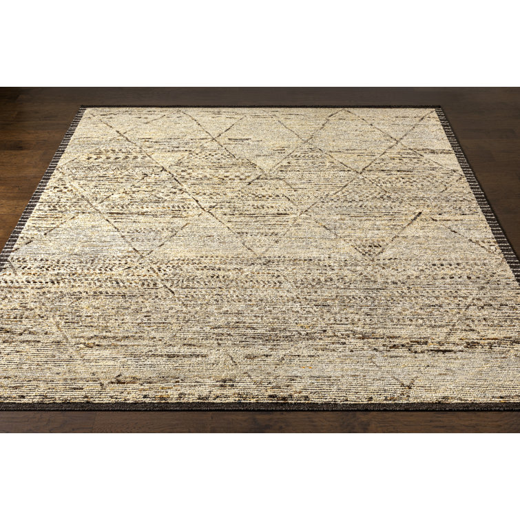 Joss &amp; Main Ellen Hand Knotted Geometric Rug - Wayfair Canada
